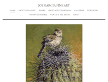 Tablet Screenshot of joegarcia.com